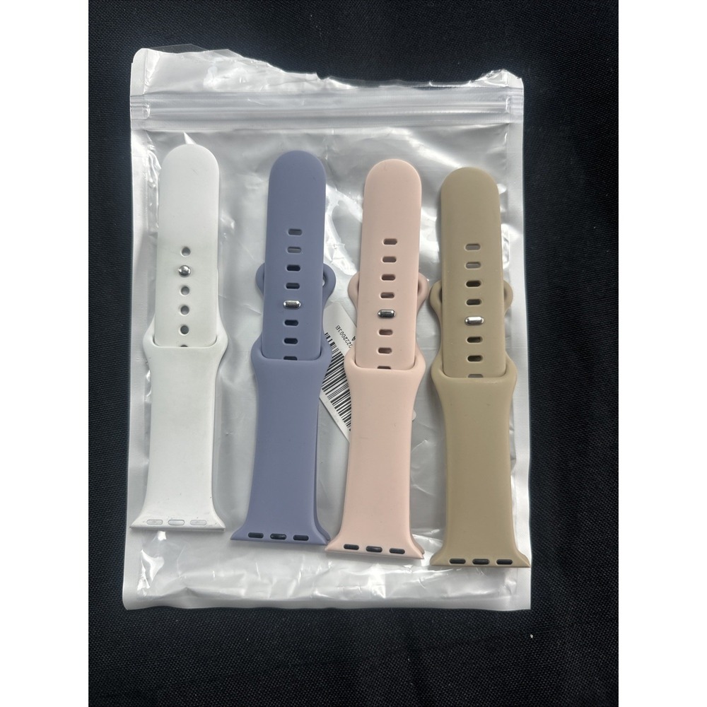 Apple watch Rubber band for 38mm/40mm Set Of 4